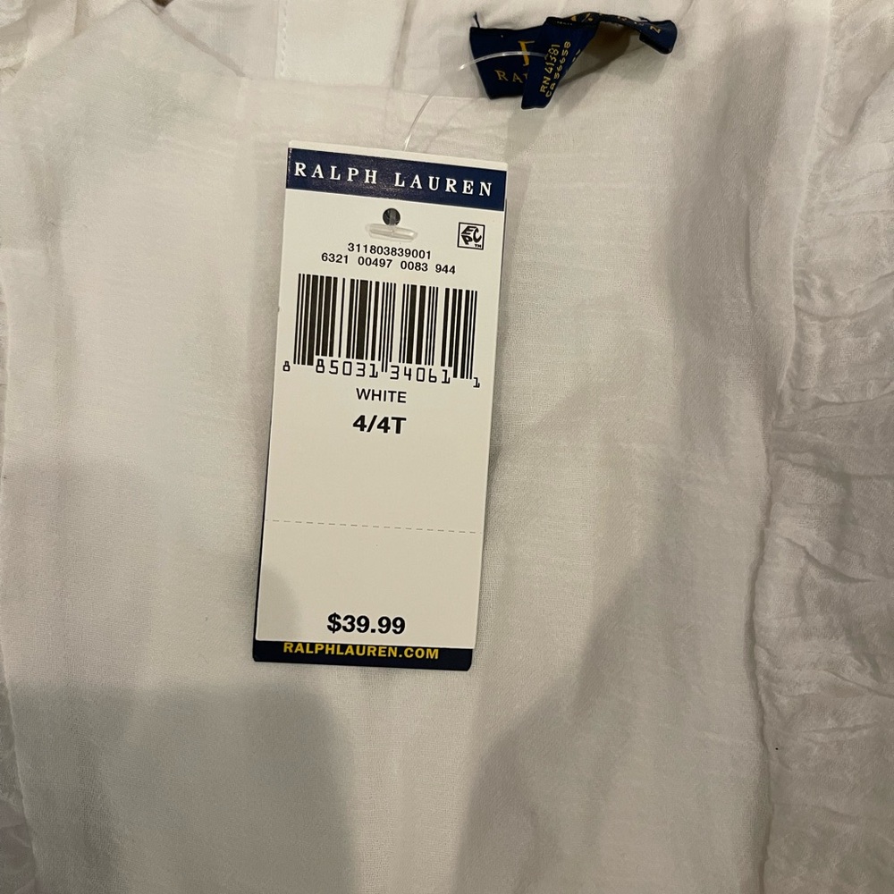 Baby Girl Polo Top ( I HAVE THIS IN ALL BABY SIZES)